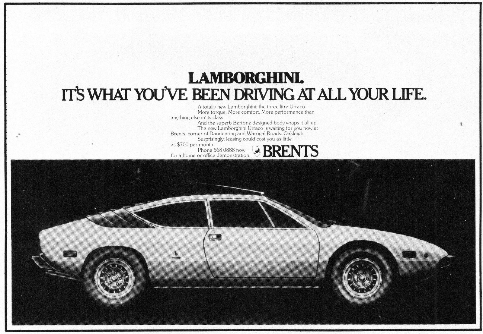 1977 Brents Motors Lamborghini
